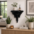 Round Melting Floating Wall Shelf