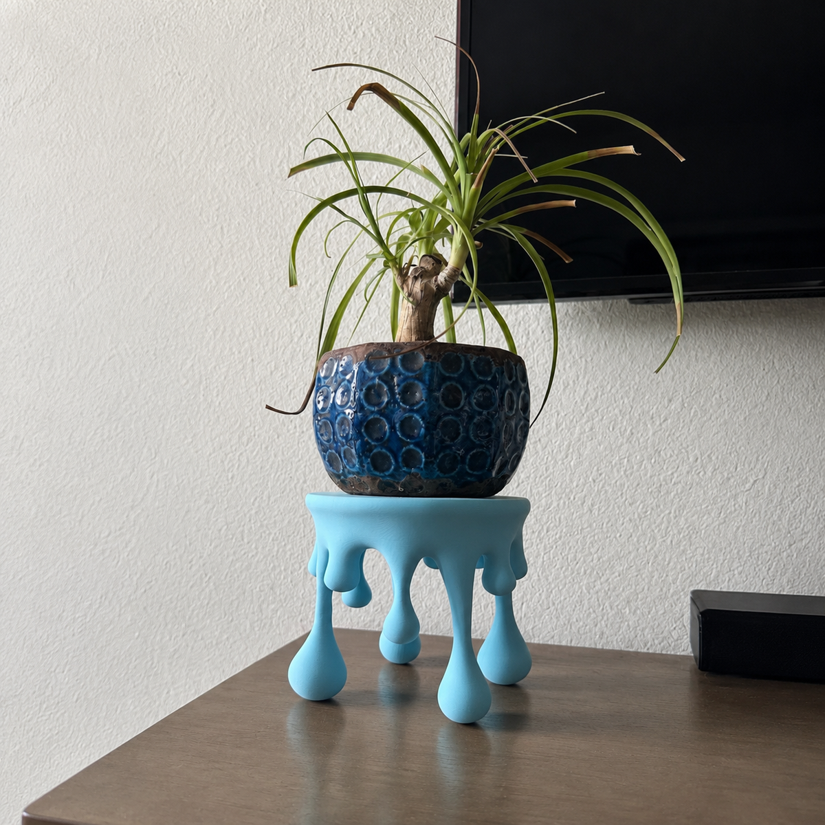 Dripping Plant Stand with Hidden Compartment