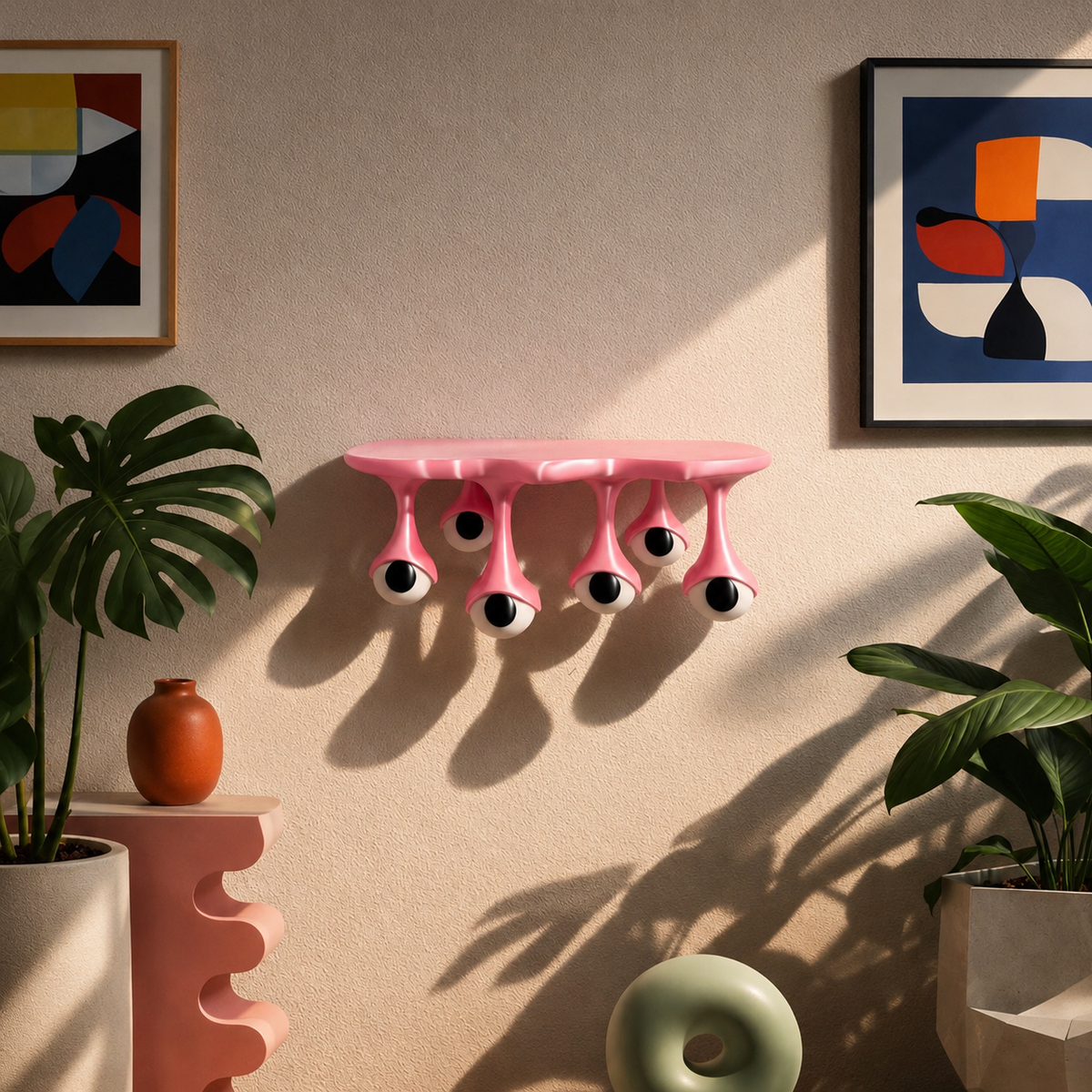 Always Watching Wall Shelf
