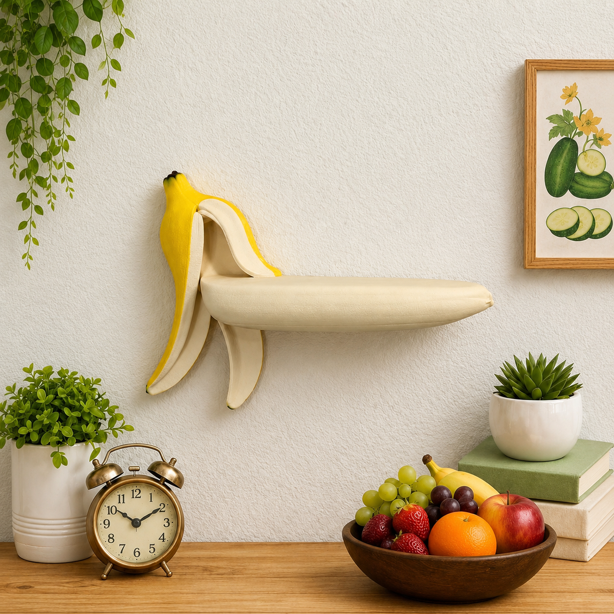 Peeled Banana Shelf
