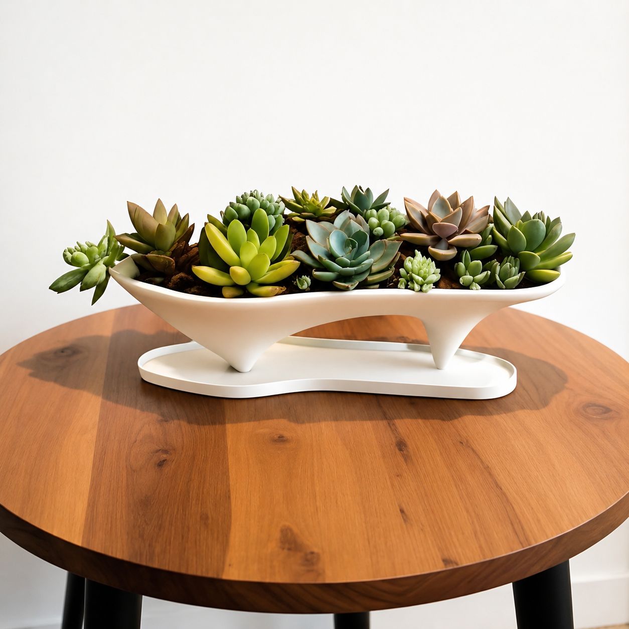 Island Succulent Planter + Magnetic Drip Tray