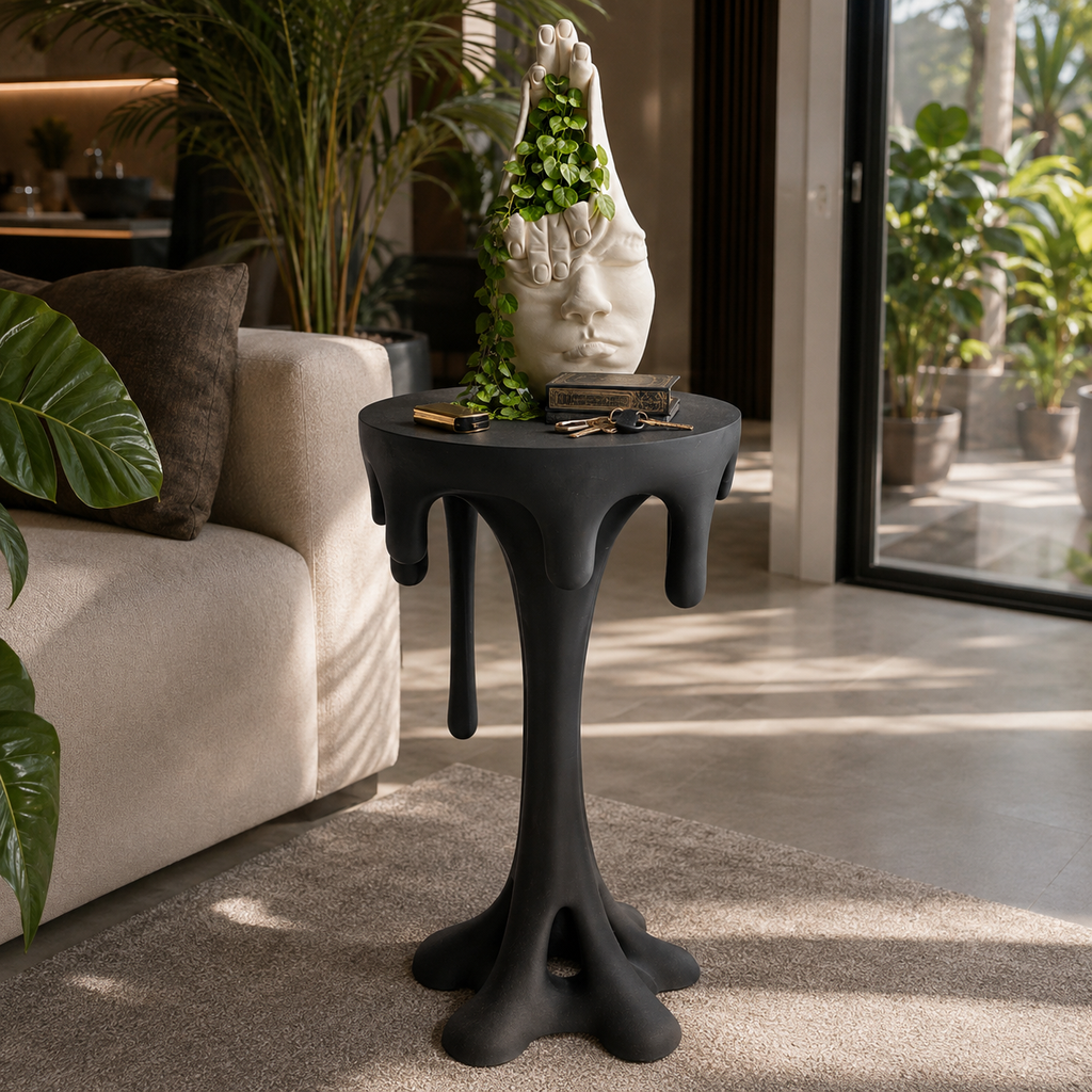 The Dripping Table - 23” Tall Funky Table