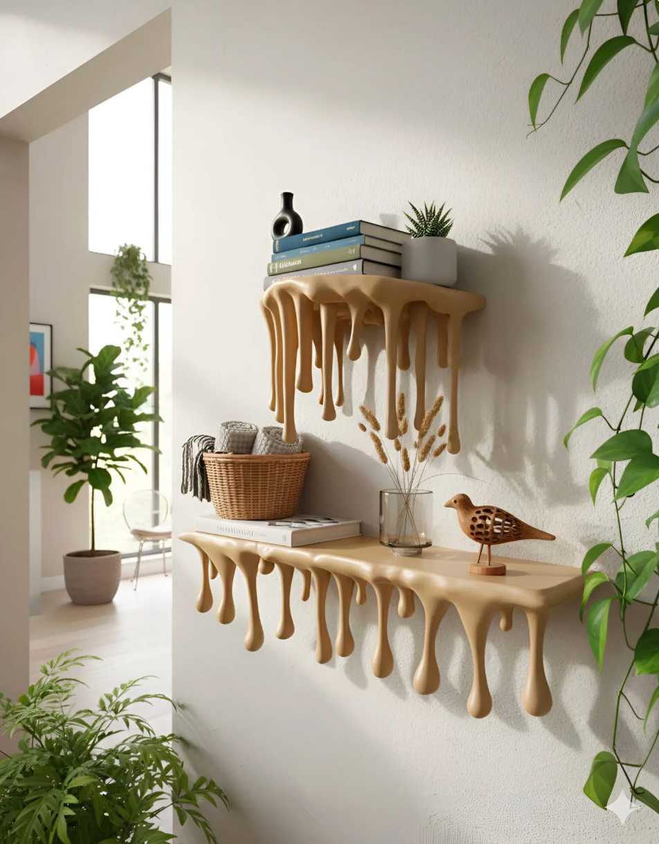 Floating Dripping Shelves Set