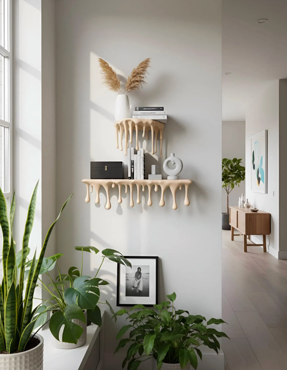 Floating Dripping Shelves Set