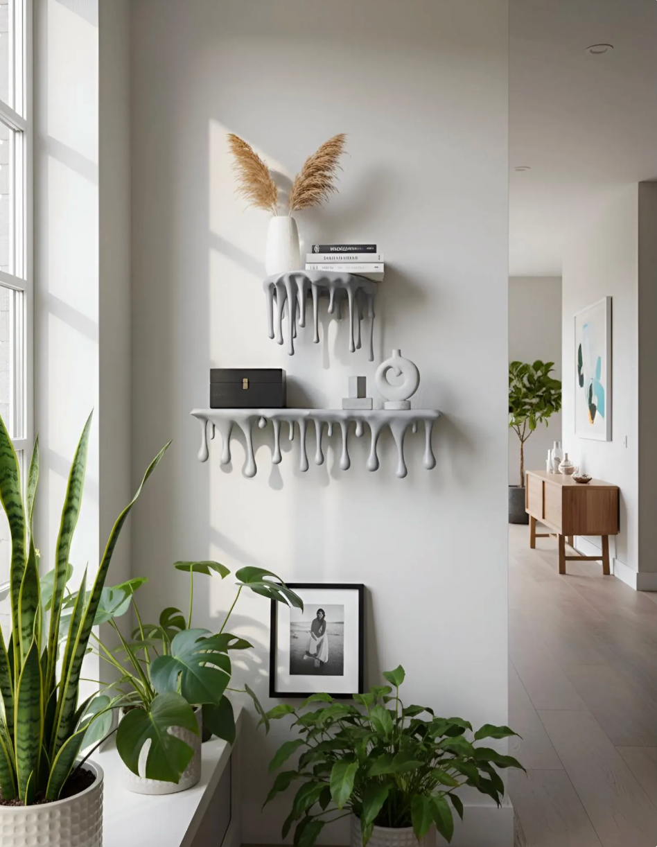 Floating Dripping Shelves Set