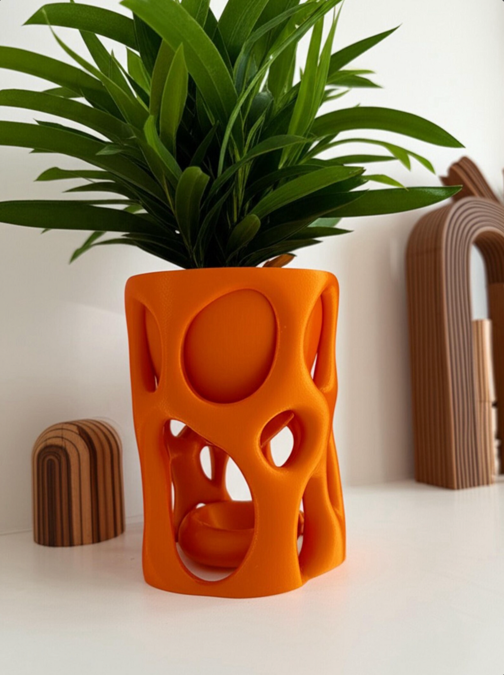 Organic Plant Pot + Drip Tray