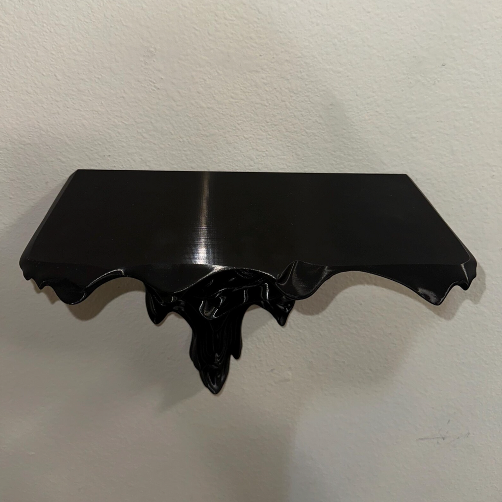 Rectangular Melting Floating Wall Shelf