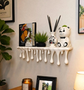 Melting Drip Floating Wall Shelf