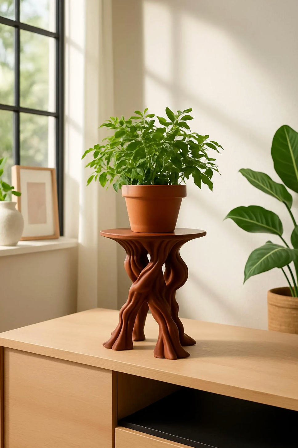 Tree Root Plant Stand
