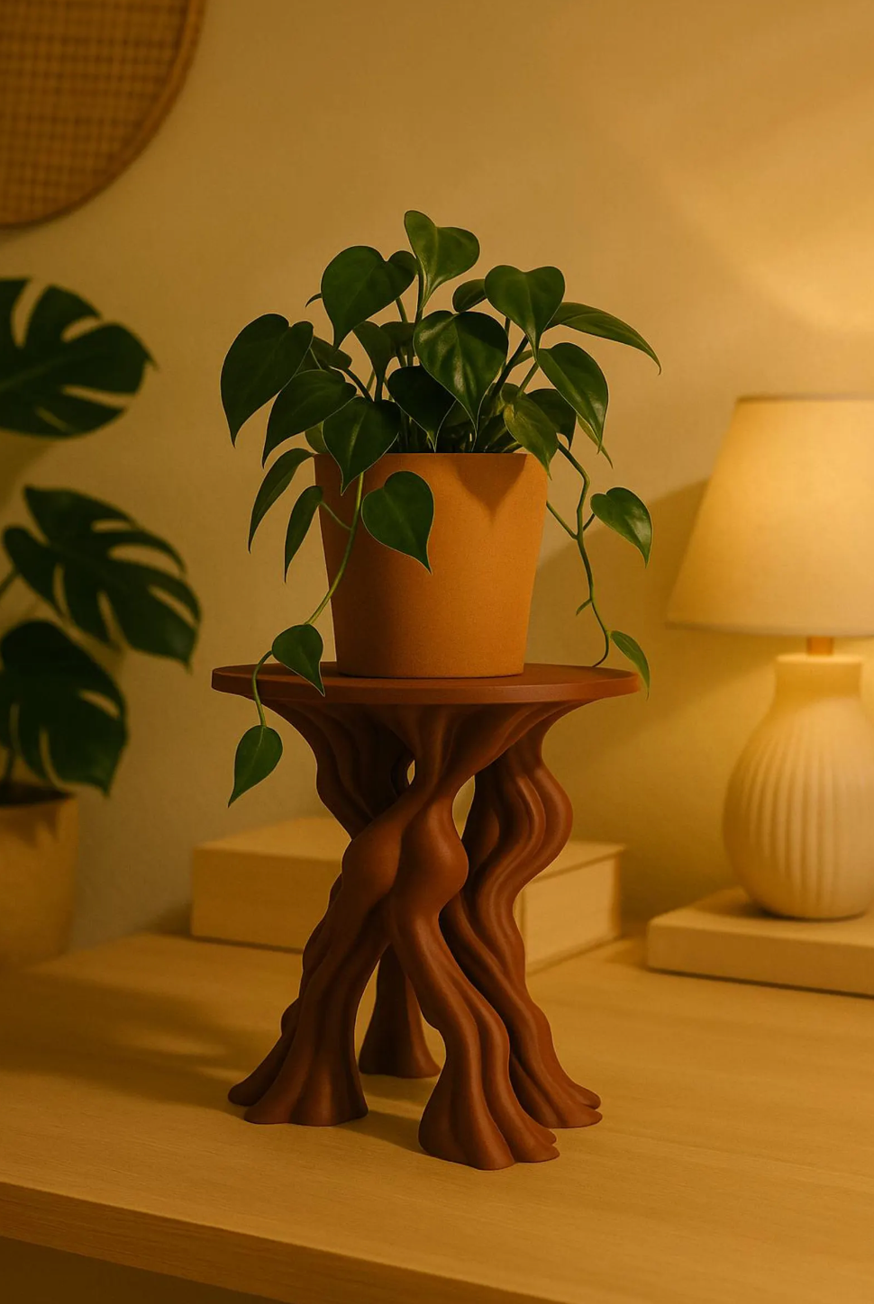 Tree Root Plant Stand