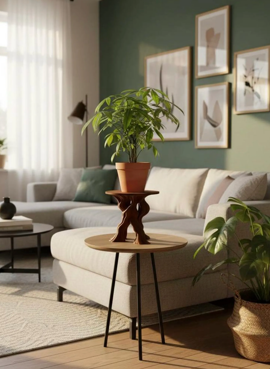 Tree Root Plant Stand
