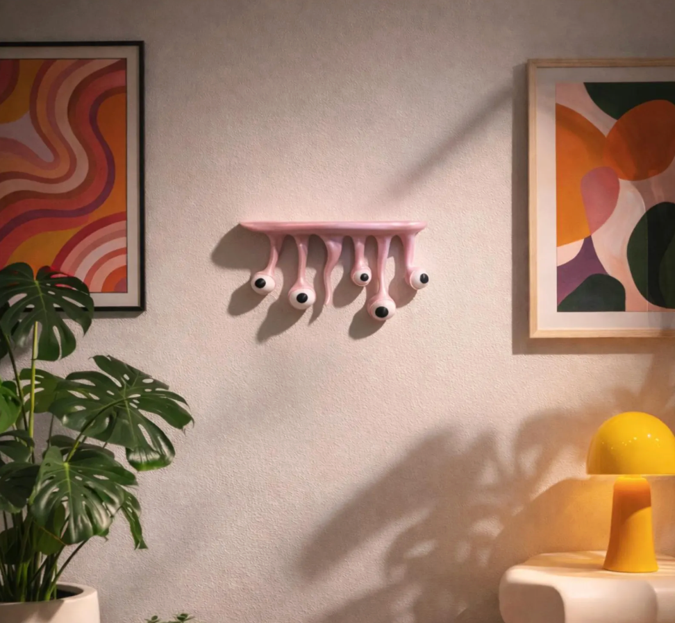 The All Seeing Floating Shelf