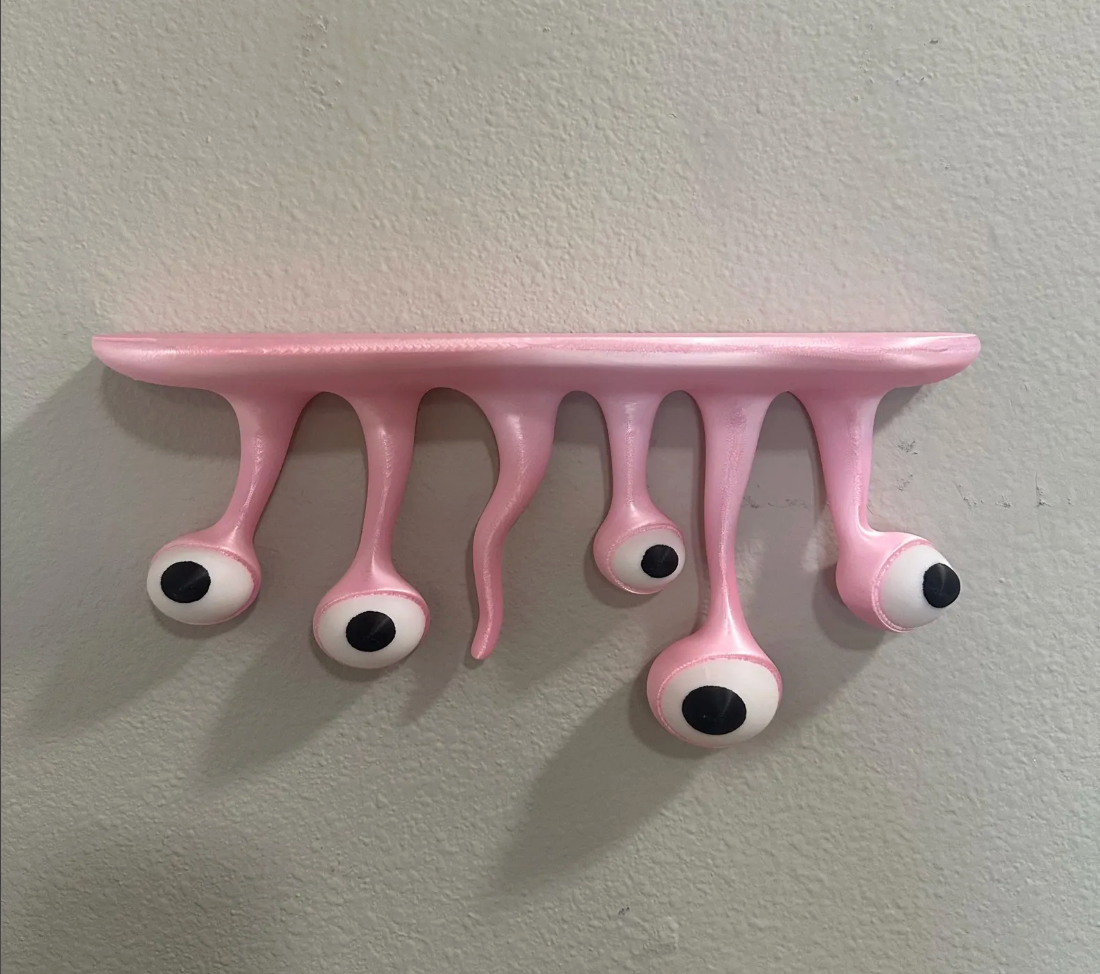 The All Seeing Floating Shelf