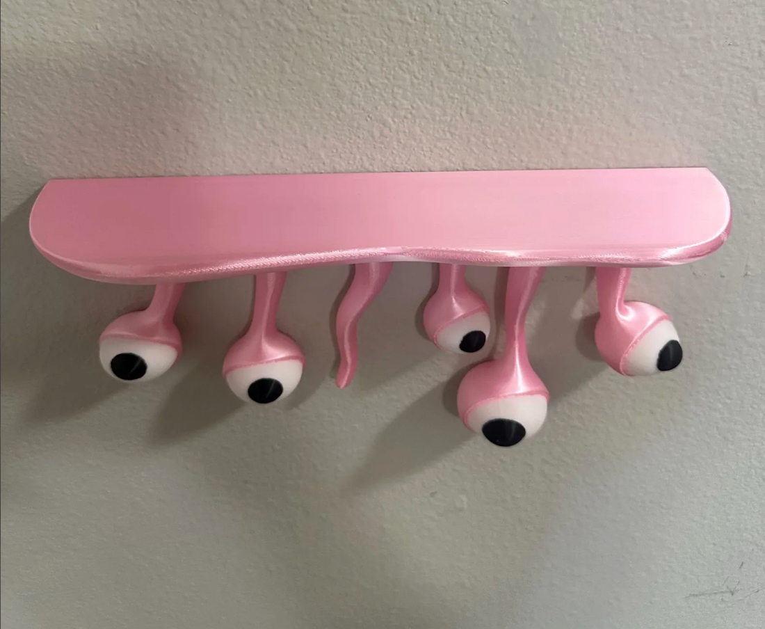 The All Seeing Floating Shelf