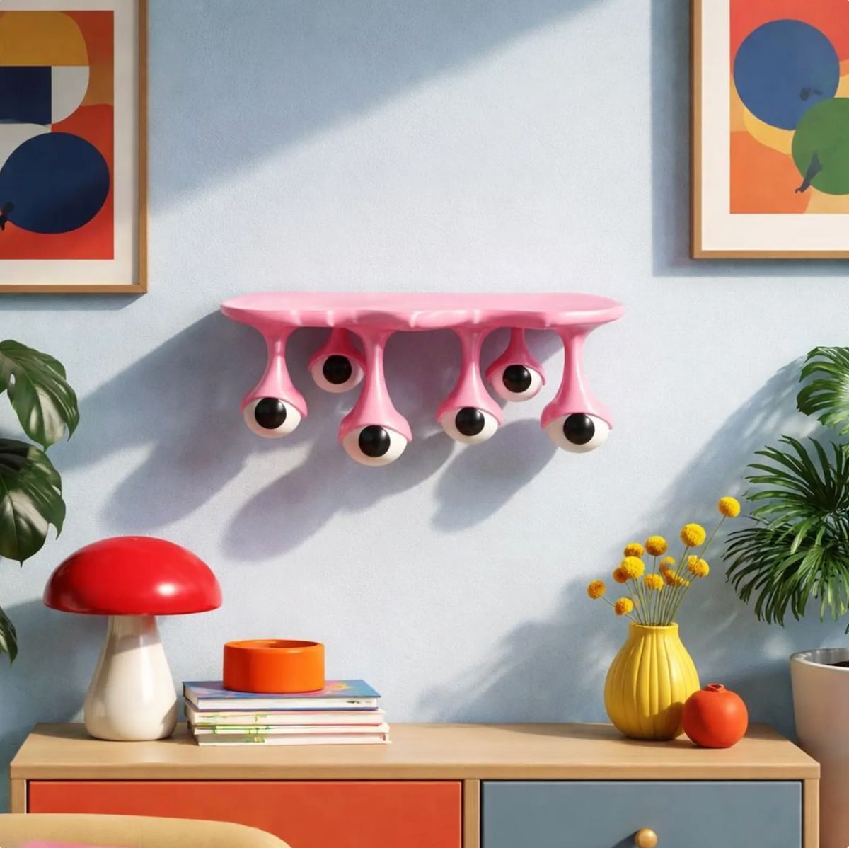 Always Watching Wall Shelf