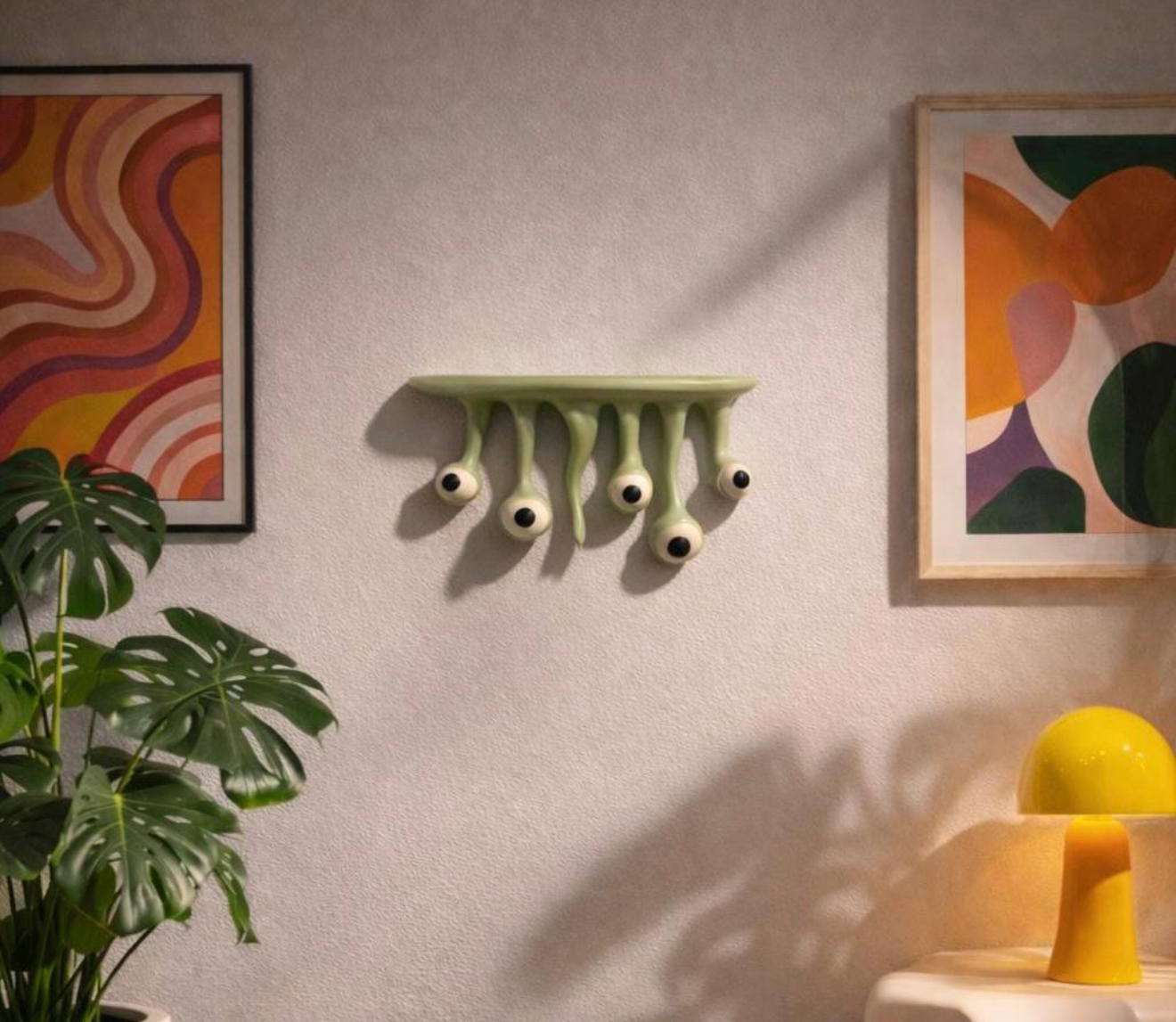 The All Seeing Floating Shelf